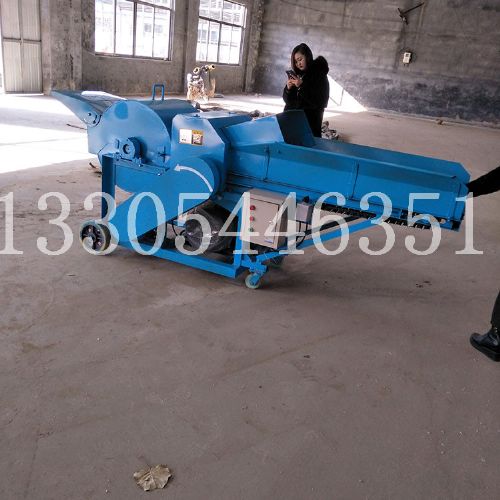 多功能碎草花生黃豆桿粉碎揉絲機