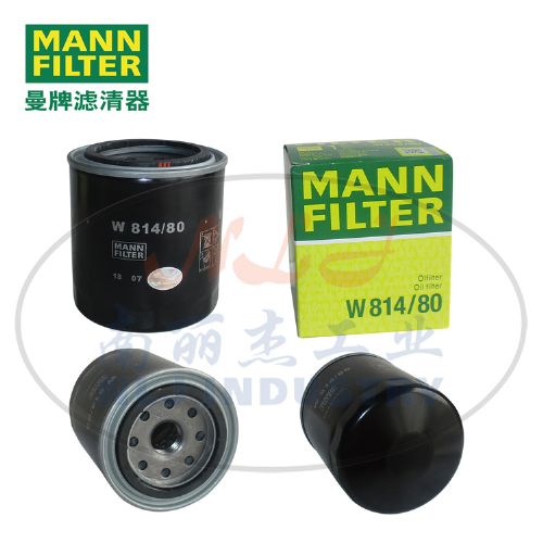 MANN曼牌机油滤清器滤芯W814/80