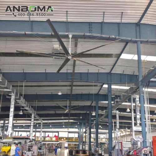 浙江节能工业大吊扇杭州大型工业风扇厂家仓储物流通