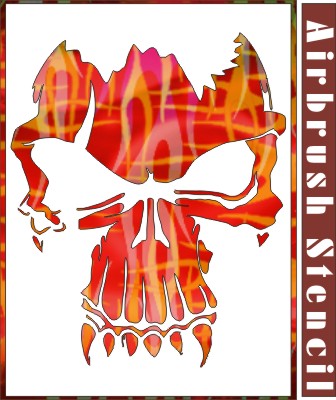 Airbrush Stencil Template