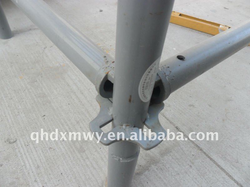 Vertical Standards Scaffold props with Round Plate