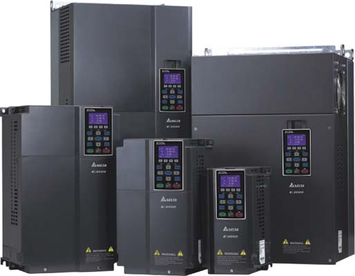 高阶磁束矢量控制变频器 电源、功率范围: 3*230V 0.75KW-90KW 3*460V 0.75KW-355KW 功能特点: 输出频率一般负载0.01~600Hz;重载:0.00~300Hz 感应电机与同步电机控制一体化 速度/转矩/位置控制模式 内置10K容量的PLC 标配LCD面板,选配LED 过负载能力:一般负载 额定输出电流120% 1分钟;重载 额定输出电流150% 1分钟 内置直流电抗器( 37KW)、刹车制动单元( 30KW) 内置CANopen现场总线及MODBUS,并可选购:Dev