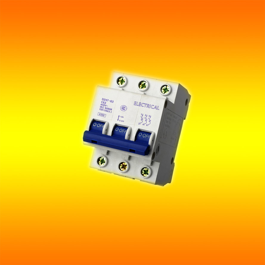 Three Pole Micro Circuit Breaker