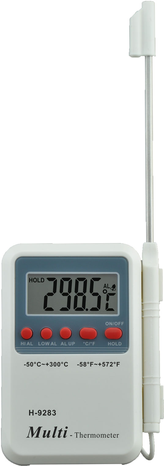 H9283 Digital Thermometer with High and Low Temperature Alarm