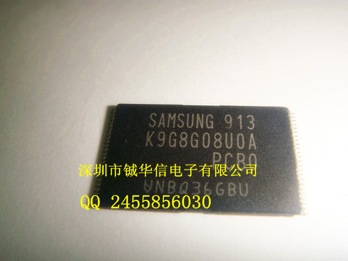 samsung K9G8G08UOA-PCBO 价格:30元/PCS