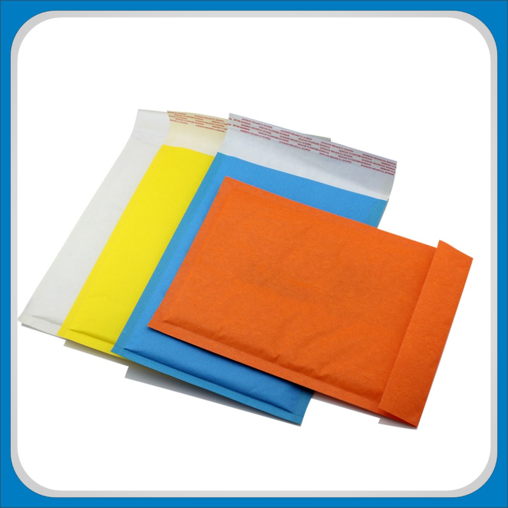 Colored Kraft Bubble Envelopes