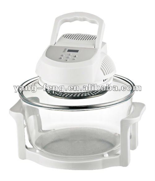 12L electric round glass convection oven EL817D