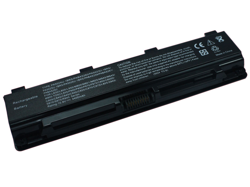 PA5024U-1BRS PA5109U-1BRS PA5026U-1BRS PABAS272 Sostituzione Della Batteria Del Laptop Per Toshiba Satellite C55 C55-A C55T C55DT C55D C855 C855D L855 L875 P855 P875 S855 S875 Series(10.8V 5200mAh - Foto 4
