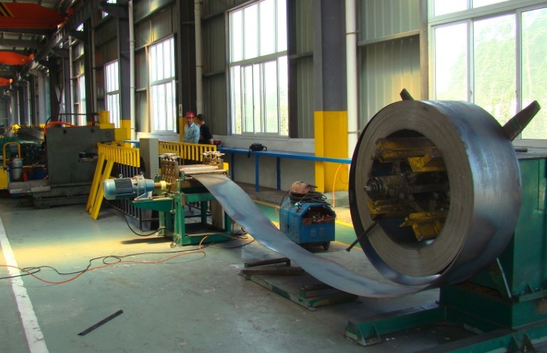 奥腾立体车库波浪板生产线