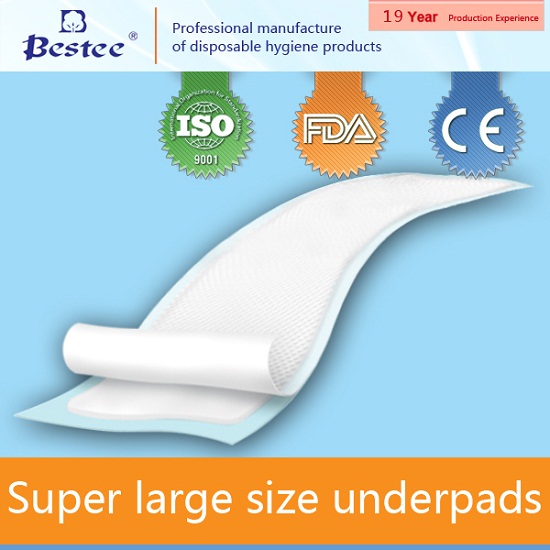 Extra large underpad