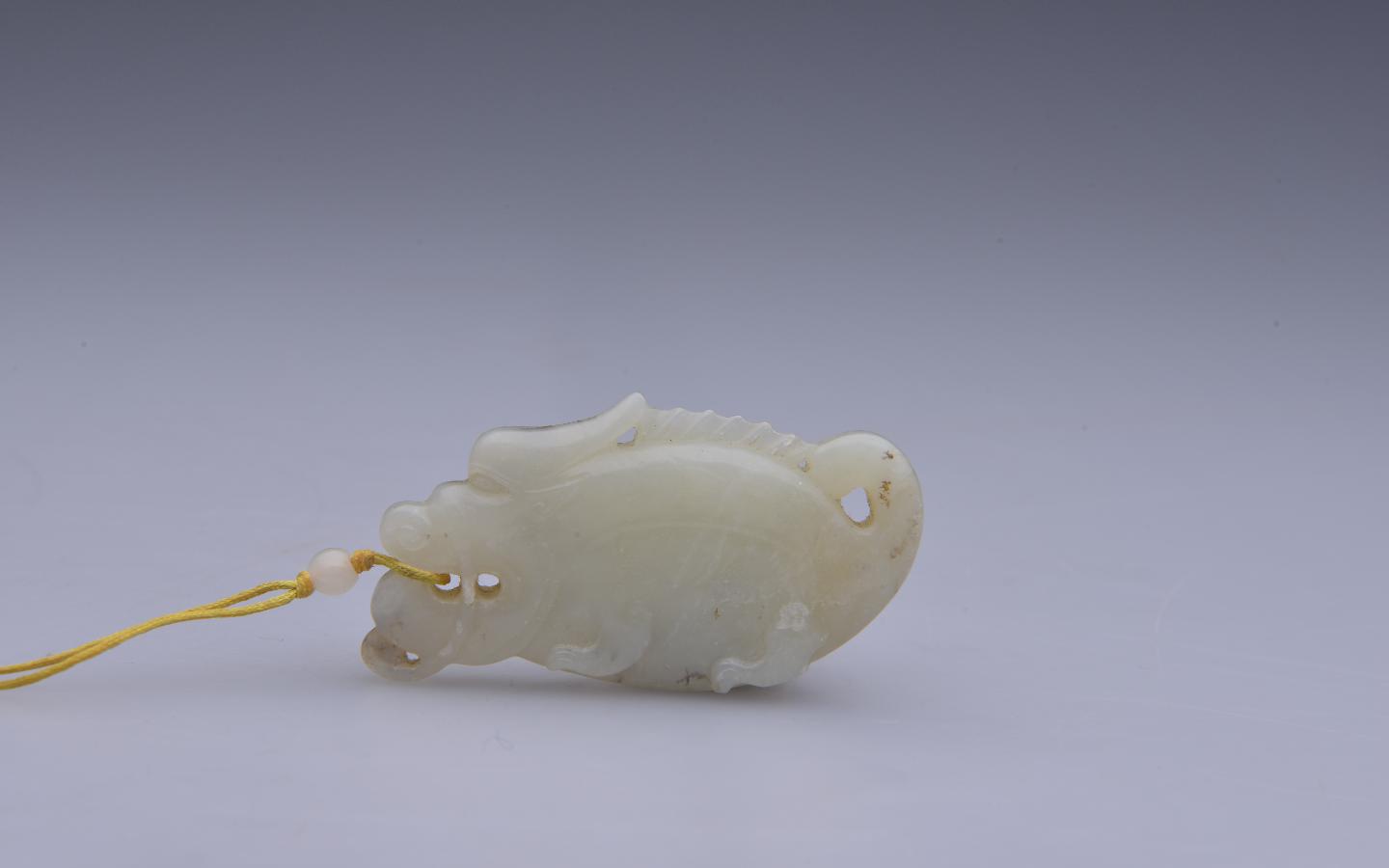 藏品交流鸱吻玉佩